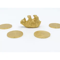 KARE Design Geschirr & Tischaccessoires-Deko Figur Playing Bear 7Cm