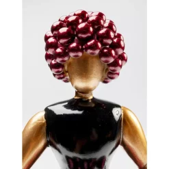 KARE Design Deko & Geschenkartikel-Deko Figur Primaballerina Pom Lila 35Cm