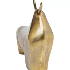 KARE Design Deko & Geschenkartikel-Deko Figur Proud Bull Brass 51Cm
