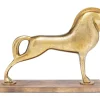 KARE Design Deko & Geschenkartikel-Deko Figur Proud Horse Brass 31Cm