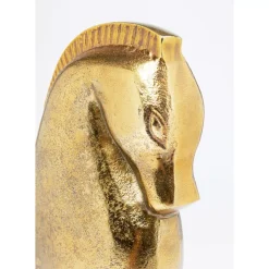 KARE Design Deko & Geschenkartikel-Deko Figur Proud Horse Brass 31Cm