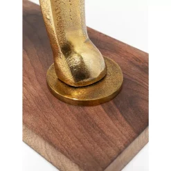 KARE Design Deko & Geschenkartikel-Deko Figur Proud Horse Brass 31Cm