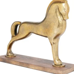 KARE Design Deko & Geschenkartikel-Deko Figur Proud Horse Brass 31Cm