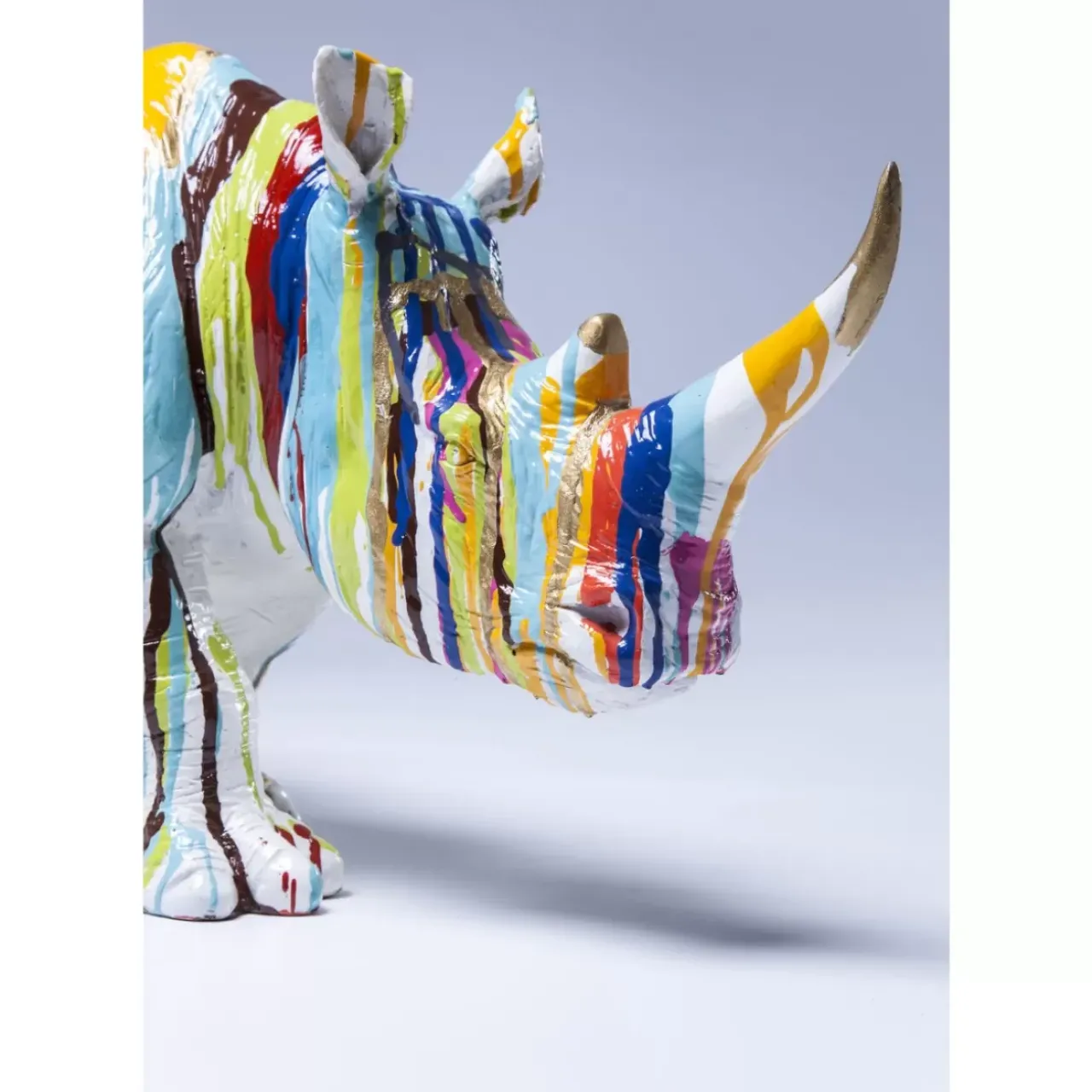 KARE Design Deko & Geschenkartikel-Deko Figur Rhino Colore 26Cm