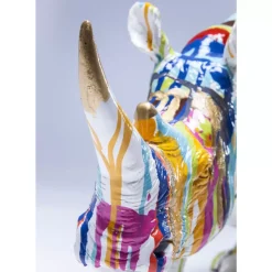 KARE Design Deko & Geschenkartikel-Deko Figur Rhino Colore 26Cm