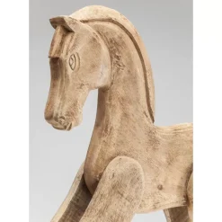 KARE Design Deko & Geschenkartikel-Deko Figur Rocking Horse Nature