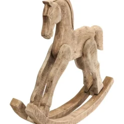 KARE Design Deko & Geschenkartikel-Deko Figur Rocking Horse Nature