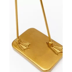 KARE Design Deko & Geschenkartikel-Deko Figur Rose Flamingo Gold 42Cm