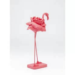 KARE Design Deko & Geschenkartikel-Deko Figur Rose Flamingo Pink 42Cm