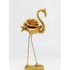 KARE Design Deko & Geschenkartikel-Deko Figur Rose Flamingo Gold 63Cm