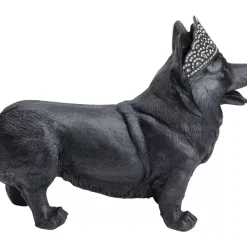 KARE Design Deko & Geschenkartikel-Deko Figur Royal Standing Corgi Schwarz