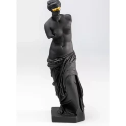 KARE Design Deko & Geschenkartikel-Deko Figur Sculpture Schwarz 48Cm
