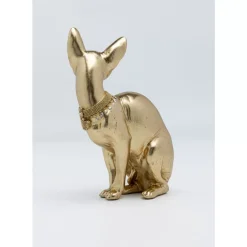 KARE Design Deko & Geschenkartikel-Deko Figur Sitting Cat Audrey Gold 27Cm