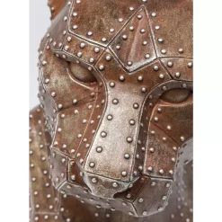 KARE Design Deko & Geschenkartikel-Deko Figur Sitting Cat Rivet Copper