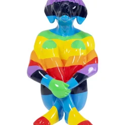KARE Design Deko & Geschenkartikel-Deko Figur Sitting Dog Rainbow 173