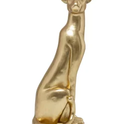 KARE Design Deko & Geschenkartikel-Deko Figur Sitting Leopard Gold 150Cm