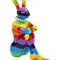 KARE Design Deko & Geschenkartikel-Deko Figur Sitting Rabbit Rainbow 80