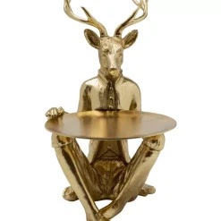 KARE Design Deko & Geschenkartikel-Deko Figur Sitting Waiter Deer 33Cm