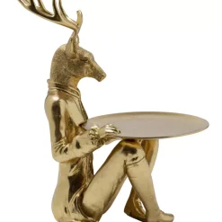 KARE Design Deko & Geschenkartikel-Deko Figur Sitting Waiter Deer 33Cm