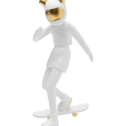 KARE Design Deko & Geschenkartikel-Deko Figur Skating Astronaut Weis 33Cm