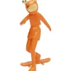 KARE Design Deko & Geschenkartikel-Deko Figur Skating Astronaut Orange 33Cm