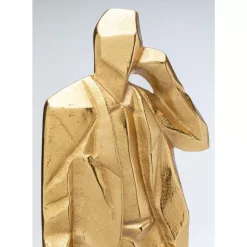 KARE Design Deko & Geschenkartikel-Deko Figur Standing Man Gold 62Cm