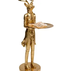 KARE Design Deko & Geschenkartikel-Deko Figur Standing Waiter Deer 63Cm