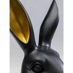 KARE Design Deko & Geschenkartikel-Deko Figur Sweet Rabbit Schwarz 31Cm