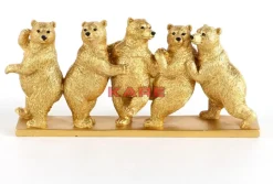 KARE Design Deko & Geschenkartikel-Deko Figur Tipsy Dancing Bears 14Cm