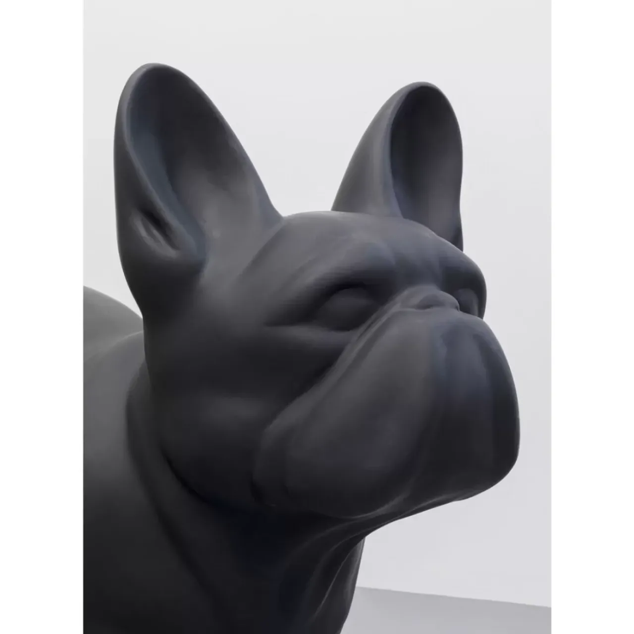 KARE Design Deko & Geschenkartikel-Deko Figur Toto Teen Schwarz Matt 90Cm