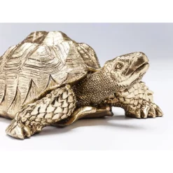 KARE Design Deko & Geschenkartikel-Deko Figur Turtle Gold Klein