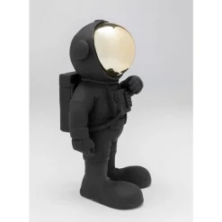 KARE Design Deko & Geschenkartikel-Deko Figur Welcome Astronaut Schwarz 27Cm
