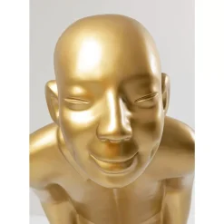 KARE Design Deko & Geschenkartikel-Deko Figur Welcome Guests Gold Xl