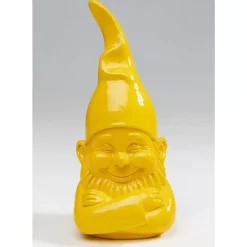 KARE Design Deko & Geschenkartikel-Deko Figur Zwerg Gelb 21Cm