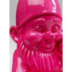 KARE Design Deko & Geschenkartikel-Deko Figur Zwerg Pink 21Cm