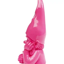 KARE Design Deko & Geschenkartikel-Deko Figur Zwerg Pink 21Cm