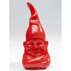 KARE Design Deko & Geschenkartikel-Deko Figur Zwerg Rot 21Cm
