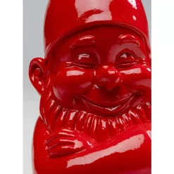 KARE Design Deko & Geschenkartikel-Deko Figur Zwerg Rot 21Cm