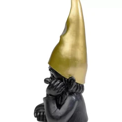 KARE Design Deko & Geschenkartikel-Deko Figur Zwerg Schwarz 21Cm