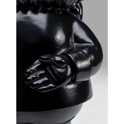 KARE Design Deko & Geschenkartikel-Deko Figur Zwerg Standing Schwarz Gold 46Cm