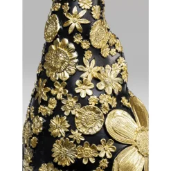 KARE Design Deko & Geschenkartikel-Deko Figur Zwerg Standing Schwarz Gold 46Cm