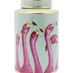KARE Design Deko & Geschenkartikel-Deko Gefas Flamingos 29Cm