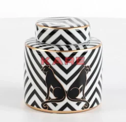 KARE Design Deko & Geschenkartikel-Deko Gefas Panther 16Cm