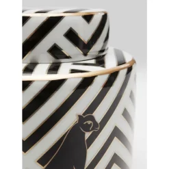 KARE Design Deko & Geschenkartikel-Deko Gefas Panther 16Cm