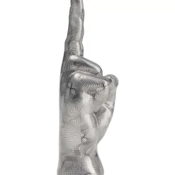 KARE Design Deko & Geschenkartikel-Deko Hand Victory Grau