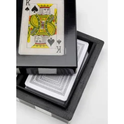 KARE Design Deko & Geschenkartikel-Deko Karten Box Gamble (4/Tlg.)