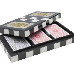 KARE Design Deko & Geschenkartikel-Deko Karten Box Gamble (4/Tlg.)