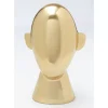 KARE Design Deko & Geschenkartikel-Deko Objekt Abstract Face Gold 28Cm