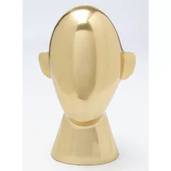 KARE Design Deko & Geschenkartikel-Deko Objekt Abstract Face Gold 28Cm