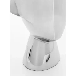 KARE Design Deko & Geschenkartikel-Deko Objekt Abstract Face Silber 22Cm